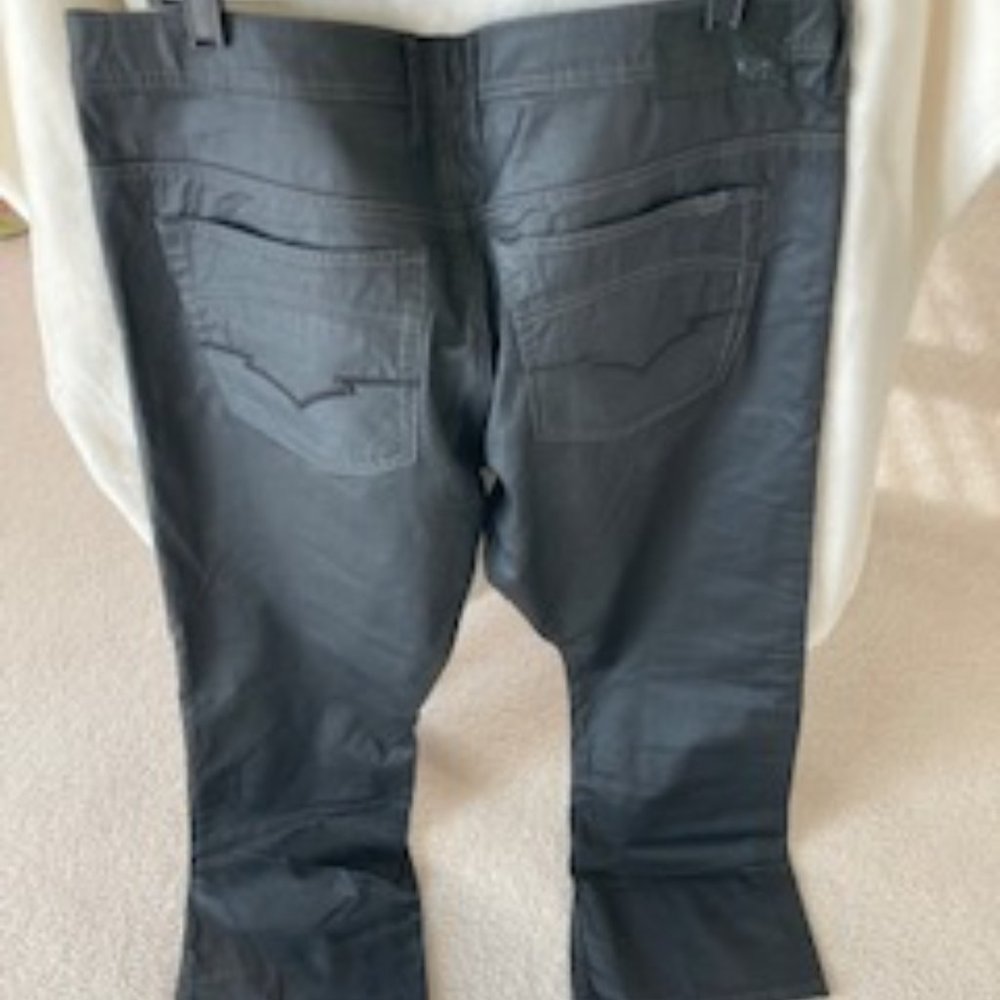 David Bitton Men's Buffalo 38 X 30 Black Jeans